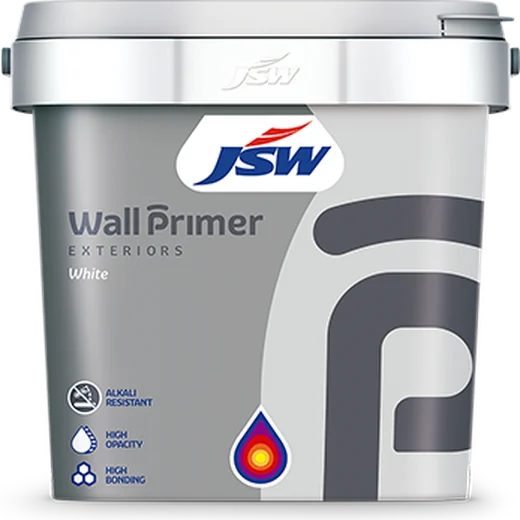 JSW Wall Primer Exteriors – available at VSHOP paint shop, Bantwal